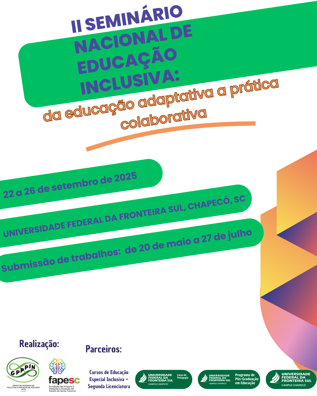 SENEI - Seminário Nacional de Educação Inclusiva