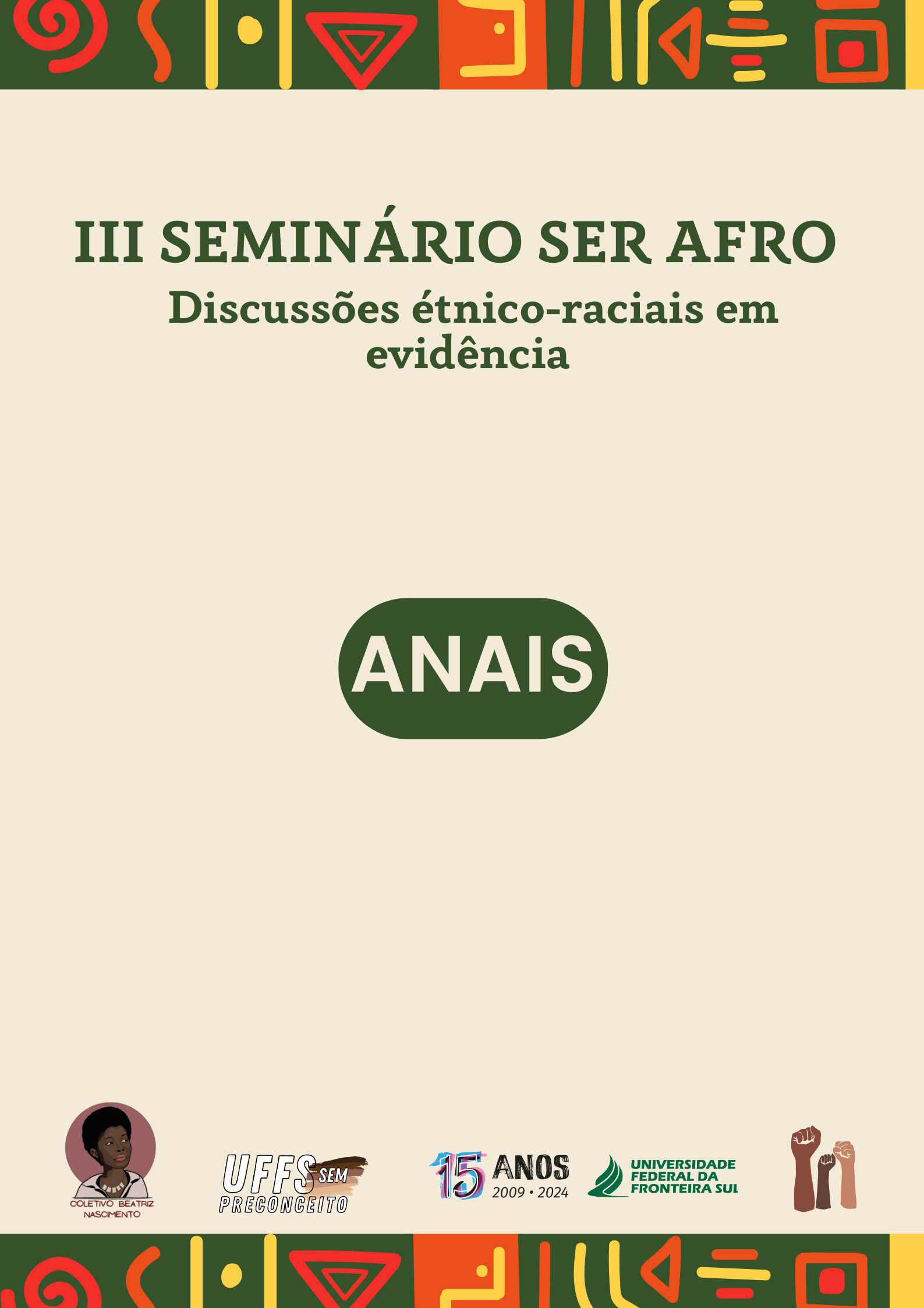 Visualizar 2024: Anais do III Seminário SER AFRO
